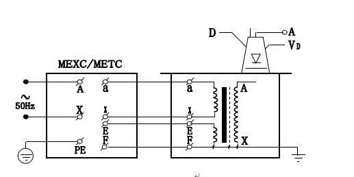 交直流試驗變壓器原理圖