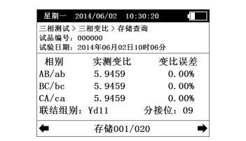 單相測(cè)試參數(shù)設(shè)置